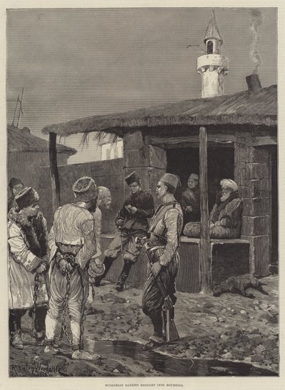 Bandits bulgares amenés en Roumélie - Richard Caton Woodville junior